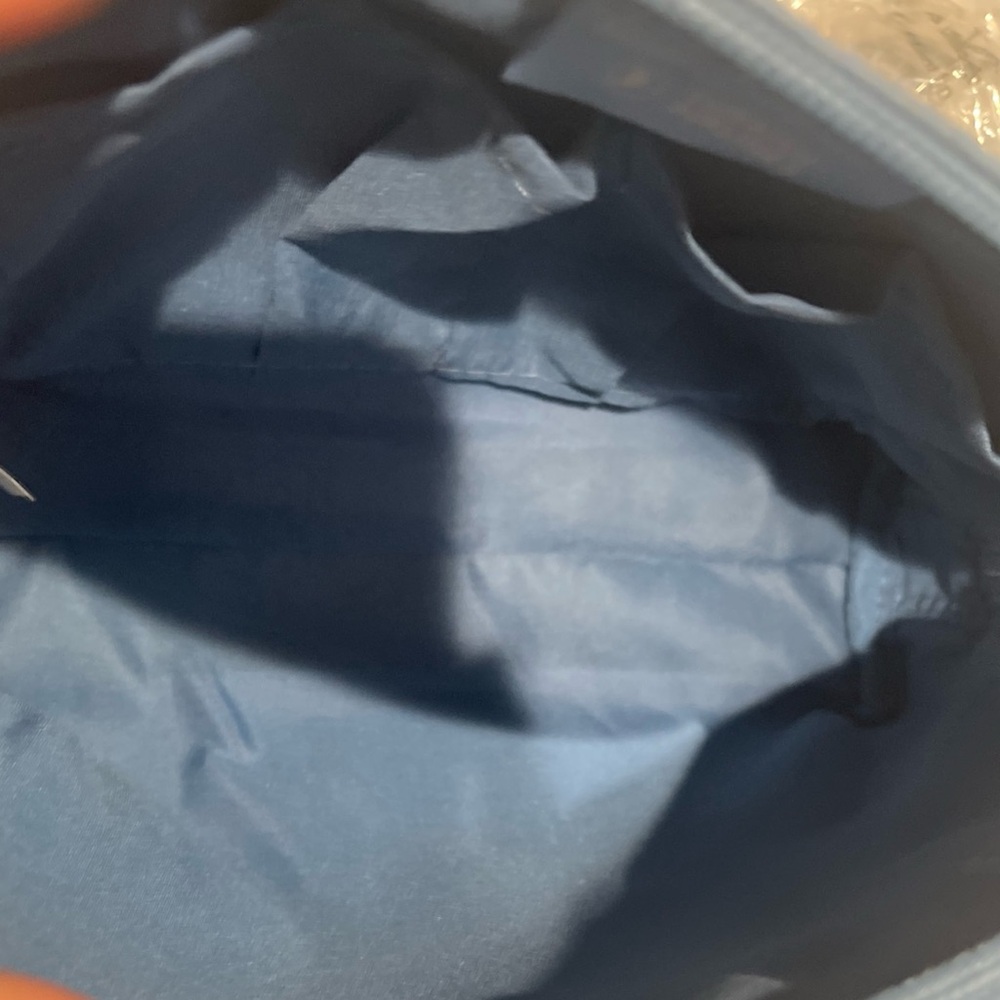 Ferragamo BLUE LEATHER MAKEUP TRAVEL BAG Turkish Airlines InterParfums Italy - Picture 12 of 13